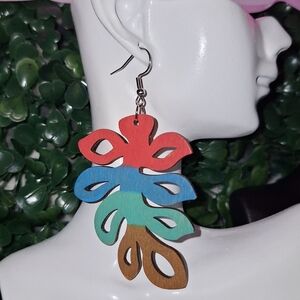 Custom Hand-Painted Fall Earrings